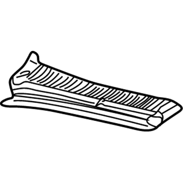 Ford 3C3Z-25022A68-AAA Grille - Cowl Top