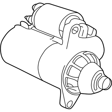 Ford FOTZ-11002-BRM Remanufactured Starter Motor Assembly