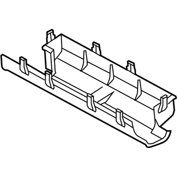 Ford 9L1Z-14A003-B Cover - Fuse Panel