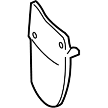 Ford 6L5Z-16A550-AA Kit - Mudflap
