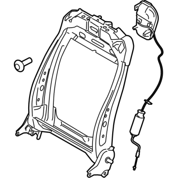 Ford PU5Z-7861019-B Frame Assembly - Seat