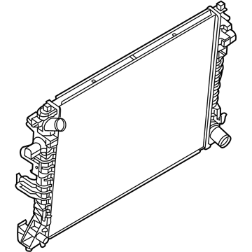 Ford Crown Victoria Radiator - H2MZ-8005-W