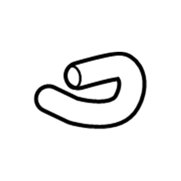 Ford Crown Victoria Coolant Reservoir Hose - F8AZ-8075-BB