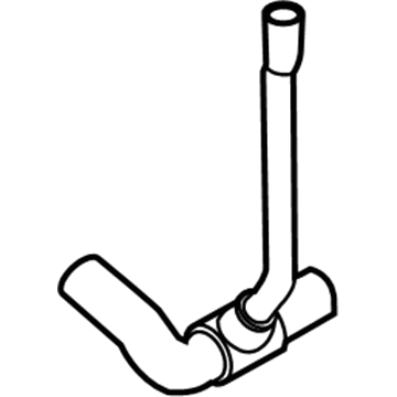 Ford Crown Victoria Coolant Reservoir Hose - 6W1Z-8286-A