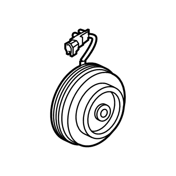Ford CL3Z-19D784-C Pulley - Compressor