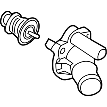 Ford 3M4Z-8575-B Thermostat Assembly