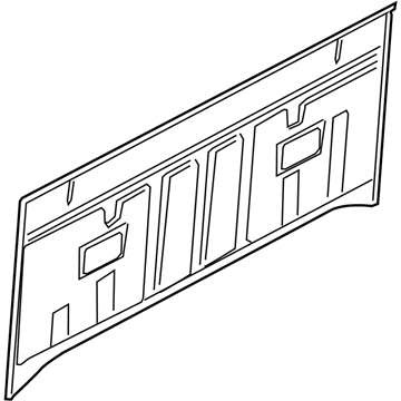 Ford 7C3Z-2540300-A Panel Assembly - Back