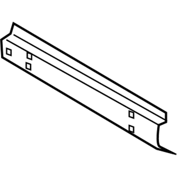 Ford F81Z-2510128-AA Panel - Body Rocker