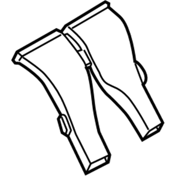 Ford CJ5Z-19B680-E Duct - Air Vent