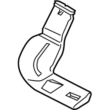 Ford CJ5Z-19B680-F Duct - Air Vent