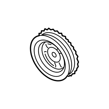Ford NJ5Z-6312-A Pulley - Crankshaft
