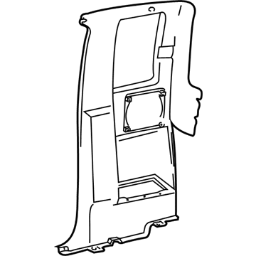 Ford F87Z-1331012-AAA Trim Assembly - Quarter