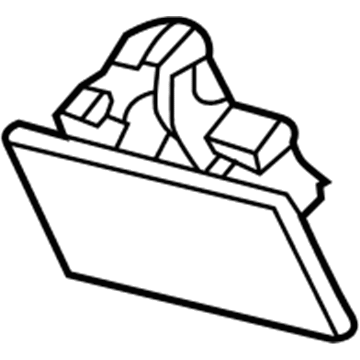 Ford BL3Z-1506072-AE Latch, Black/Charcoal, Front BL3Z-1506072-AE Ford Latch, Black/Charcoal, Front Illustration 1 of 1