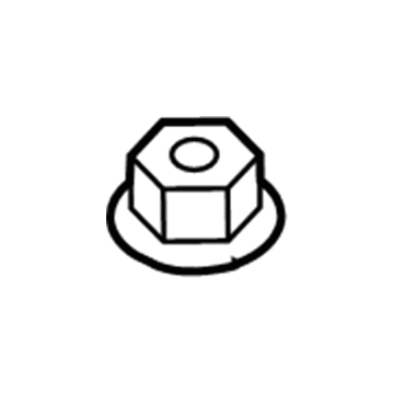 Mercury -W710645-S440 Nut - Adjusting Screw