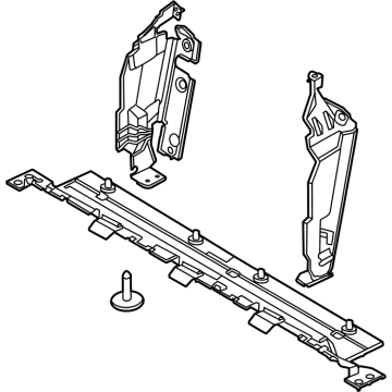 Ford ML3Z-8327-J Upper Deflector ML3Z-8327-J Ford Upper Deflector Illustration 1 of 1