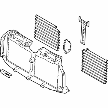 Ford NL3Z-8475-C Shutter Assembly - Radiator Control