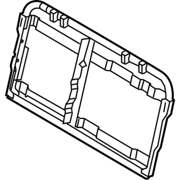 Ford DC3Z-26613A39-A Frame - Rear Seat Back Retainer