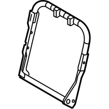 Ford DC3Z-26613A38-A Frame - Rear Seat Back Retainer