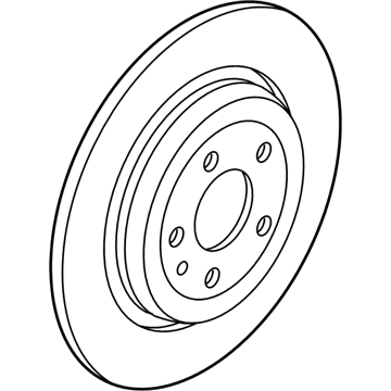 Ford EU2Z-2V026-B Rotor Assembly - Brake