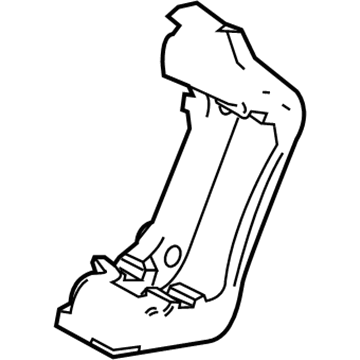 Ford CT4Z-2B511-A Plate Assembly - Brake Back