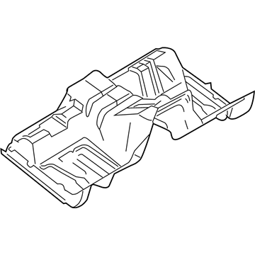 Ford 5L1Z-7811135-AA Pan Assembly - Floor