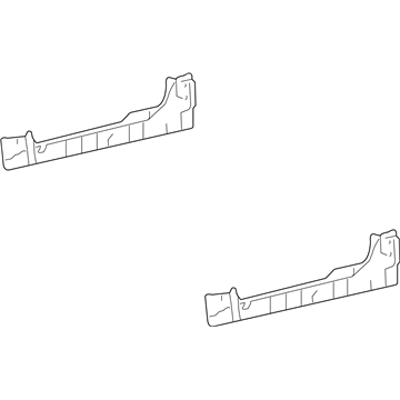 Ford 4L3Z-1810110-BA Member Assembly - Floor Side