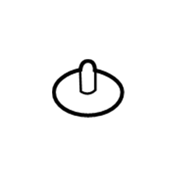 Ford -N807951-S Rivet - Plastic