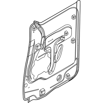 Ford 9L3Z-1827458-A Shield - Water Splash