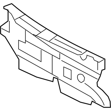 Ford CT4Z-7801670-A Insulator - Dash Panel