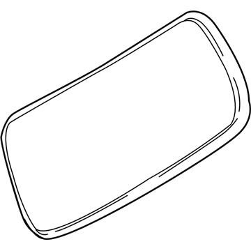 Mercury 8L2Z-7842084-A Weatherstrip - Back Window