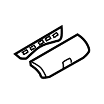 Mercury 6L2Z-7844009-AA Handle Assembly