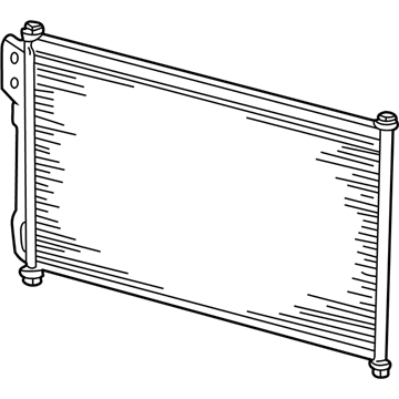 Ford EU2Z-19712-B Condenser Assembly
