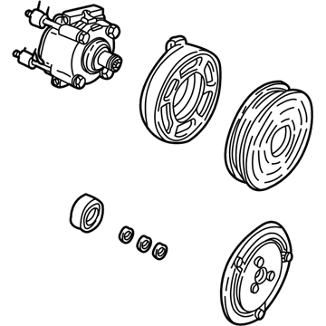 Ford 4L3Z-19703-AC Compressor Assembly