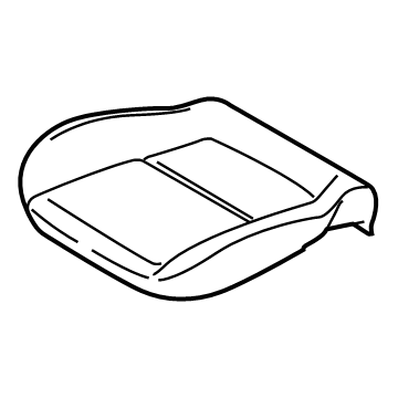Ford KT1Z-58632A23-A Pad - Seat Cushion