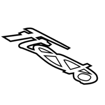 Ford BE8Z-5842528-A Name Plate