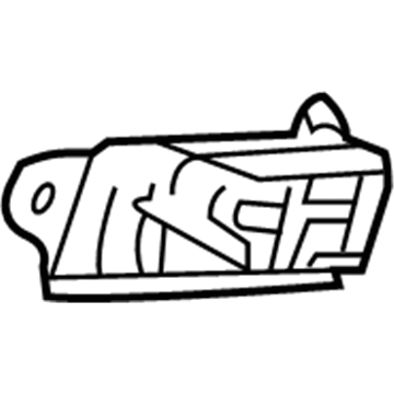 Ford 5L8Z-18B299-A Cover - Heater Blower