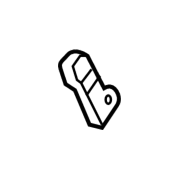 5F9Z-7462622-BAB Ford Handle, Front Passenger Side Illustration 1 of 1