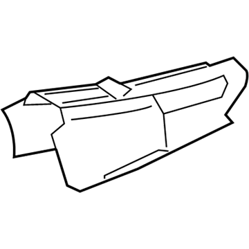 YS4Z-61111K48-AA Ford Reinforcement Illustration 1 of 1
