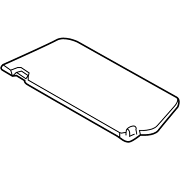 Ford MK4Z-6104105-BB Visor Assembly - Sun