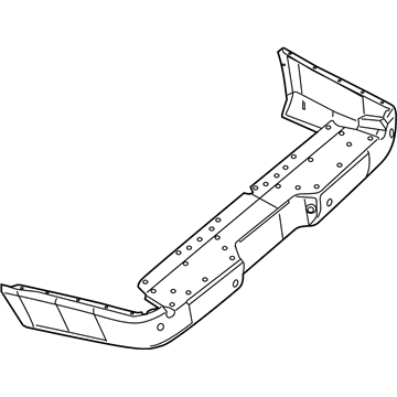 Ford Explorer Sport Trac Bumper Cover - 7A2Z-17K835-DPTM
