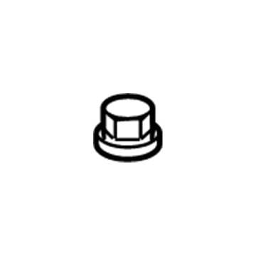 Mercury -N807144-S440 Nut And Washer Assembly - Hex.