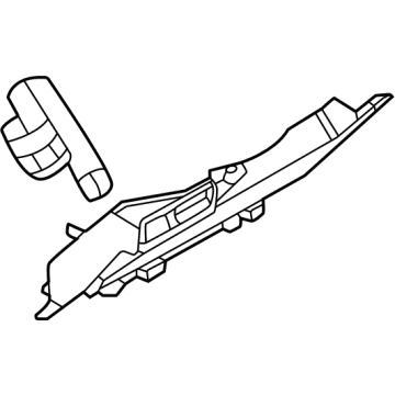 Ford M2DZ-7804459-AA Cover - Steering Column Opening