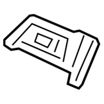 GD9Z-9C888-AA Ford Control Switch, Upper Driver Side Illustration 1 of 1