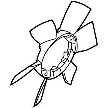 Ford JL3Z-8600-A Fan Assembly
