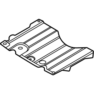 Lincoln LX6Z-9911442-A Heat Shield