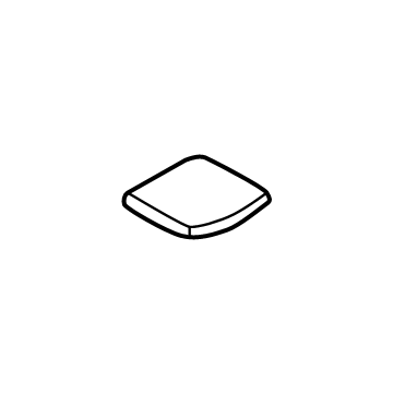 Lincoln R2TZ-58114A69-AA Rear End Track Cover Rear Cap