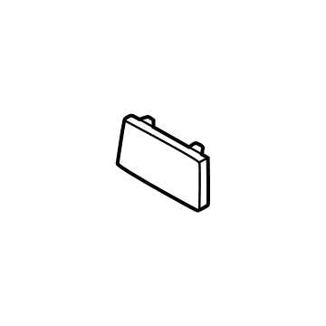 Lincoln R2TZ-58114A68-AA Rear End Track Cover Front Cap