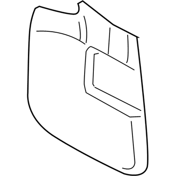 Lincoln 7L7Z-16A550-A Kit - Mudflap