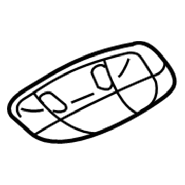 Ford YF1Z-13783-AA Lens