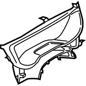 Ford DS7Z-54044D70-AC Panel - Instrument